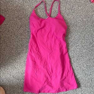 HALARA Fuchsia Strappy Dress